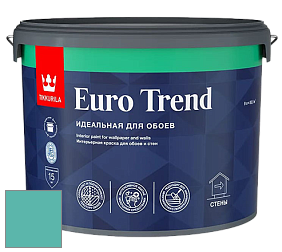 Краска Tikkurila Euro Trend краска для стен и потолков цвет NCS S 2040-B60G 