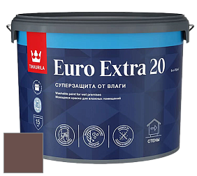 Краска Tikkurila Euro Extra 20 краска для стен и потолков цвет N479 