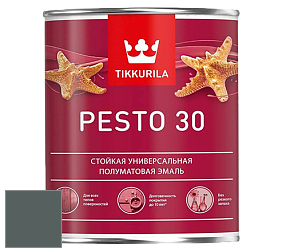 Краска Tikkurila Euro Pesto 30 эмаль цвет N439 Впадина