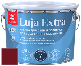 Краска Tikkurila Luja Extra 7 матовая краска для влажных помещений цвет RAL 3032 