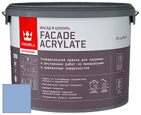 Краска Tikkurila Facade Acrylate краска фасадная цвет V351 