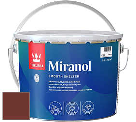 Краска Tikkurila Miranol высокопрочная эмаль цвет RAL 3009 