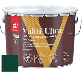Краска Tikkurila Valtti Ultra краска для деревянных фасадов цвет RAL 6005 