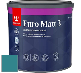 Краска Tikkurila Euro Matt 3 краска для стен и потолков цвет K367 