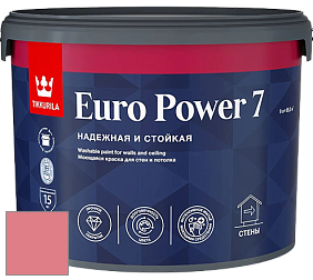 Краска Tikkurila Euro Power 7 краска для стен и потолков цвет V322 