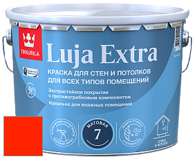 Краска Tikkurila Luja Extra 7 матовая краска для влажных помещений цвет RAL 2005 