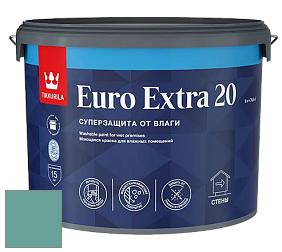 Краска Tikkurila Euro Extra 20 краска для стен и потолков цвет NCS S 3030-B70G 