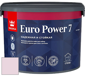 Краска Tikkurila Euro Power 7 краска для стен и потолков цвет G339 