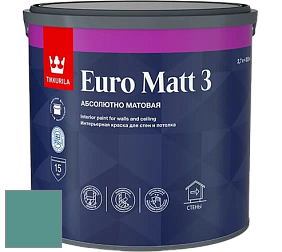 Краска Tikkurila Euro Matt 3 краска для стен и потолков цвет S370 