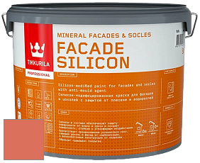 Краска Tikkurila Facade Silicon краска фасадная цвет U142 