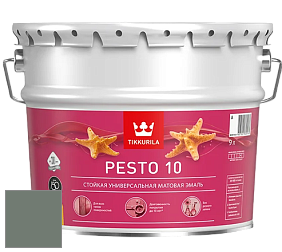 Краска Tikkurila Euro Pesto 10 эмаль цвет S494 