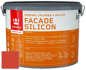 Краска Tikkurila Facade Silicon краска фасадная цвет NCS S 1085-Y80R 