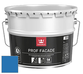 Краска Tikkurila Euro Prof Facade краска фасадная цвет RAL 5015 