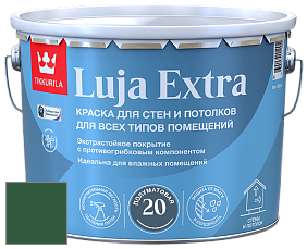 Краска Tikkurila Luja 20 Extra полуматовая краска для влажных помещений цвет NCS S 5540-G10Y 