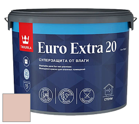 Краска Tikkurila Euro Extra 20 краска для стен и потолков цвет X413 