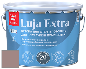 Краска Tikkurila Luja 20 Extra полуматовая краска для влажных помещений цвет V476 