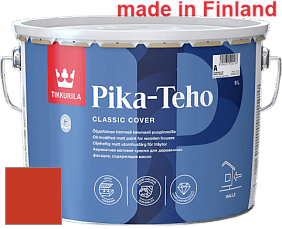 Краска Tikkurila Pika-Teho краска для деревянных фасадов цвет RAL 2002 