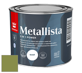 Краска Tikkurila Metallista краска по металлу цвет N387 