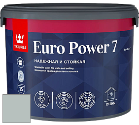 Краска Tikkurila Euro Power 7 краска для стен и потолков цвет X444 