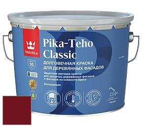 Краска Tikkurila Pika-Teho Classic краска для деревянных фасадов цвет RAL 3032 