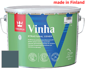Краска Tikkurila Vinha кроющий антисептик для деревянных фасадов цвет 596X 