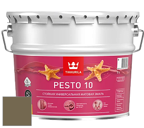 Краска Tikkurila Euro Pesto 10 эмаль цвет M457 