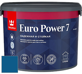 Краска Tikkurila Euro Power 7 краска для стен и потолков цвет N358 