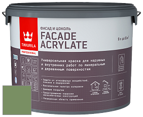 Краска Tikkurila Facade Acrylate краска внутренних и наружных работ цвет 4925 
