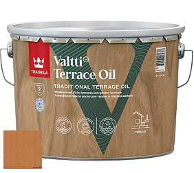 Краска Tikkurila Valtti Terrace Oil масло для наружных работ по дереву цвет 5052 Pouta