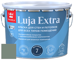 Краска Tikkurila Luja Extra 7 матовая краска для влажных помещений цвет K444 
