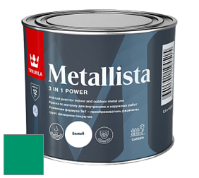 Краска Tikkurila Metallista краска по металлу цвет L372 