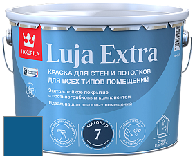Краска Tikkurila Luja Extra 7 матовая краска для влажных помещений цвет N358 