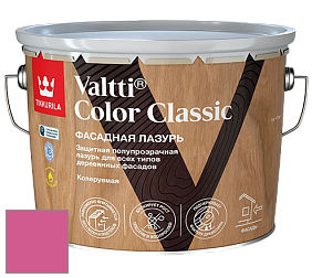 Краска Tikkurila Valtti Color Classic лазурь колеруемая для деревянного фасада цвет RAL 4003 