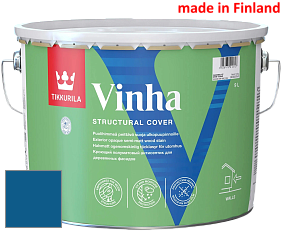 Краска Tikkurila Vinha кроющий антисептик для деревянных фасадов цвет N358 