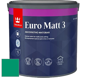 Краска Tikkurila Euro Matt 3 краска для стен и потолков цвет L372 