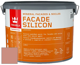 Краска Tikkurila Facade Silicon краска фасадная цвет Q327 