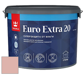Краска Tikkurila Euro Extra 20 краска для стен и потолков цвет X412 