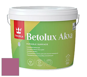 Краска Tikkurila Betolux Akva краска для пола цвет S338 Цикламен