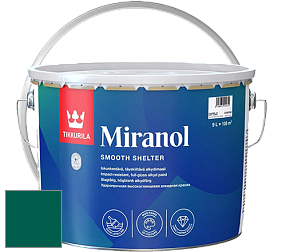 Краска Tikkurila Miranol высокопрочная эмаль цвет RAL 6036 