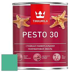 Краска Tikkurila Euro Pesto 30 эмаль цвет S372 