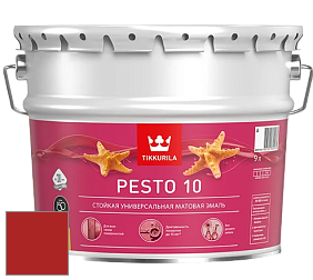 Краска Tikkurila Euro Pesto 10 эмаль цвет RAL 3000 