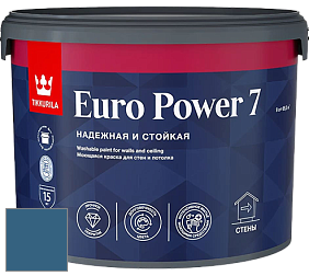 Краска Tikkurila Euro Power 7 краска для стен и потолков цвет S357 