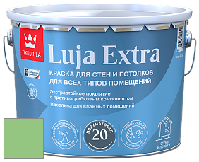 Краска Tikkurila Luja 20 Extra полуматовая краска для влажных помещений цвет NCS S 1050-G20Y 