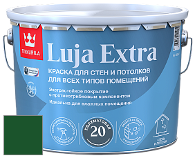 Краска Tikkurila Luja 20 Extra полуматовая краска для влажных помещений цвет RAL 6035 