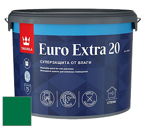 Краска Tikkurila Euro Extra 20 краска для стен и потолков цвет RAL 6029 