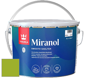 Краска Tikkurila Miranol высокопрочная эмаль цвет NCS S 1075-G40Y 