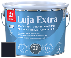 Краска Tikkurila Luja 20 Extra полуматовая краска для влажных помещений цвет RAL 5004 