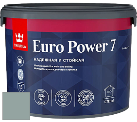 Краска Tikkurila Euro Power 7 краска для стен и потолков цвет K439 