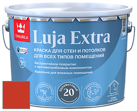 Краска Tikkurila Luja 20 Extra полуматовая краска для влажных помещений цвет RAL 2002 