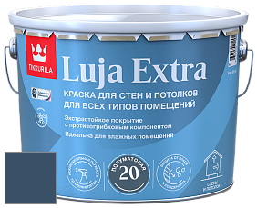 Краска Tikkurila Luja 20 Extra полуматовая краска для влажных помещений цвет N431 